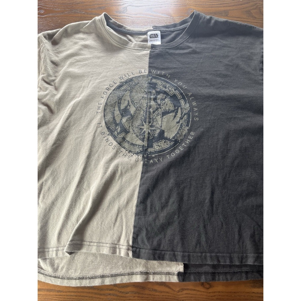 Disney Parks Star Wars The Force Will Be With You Cropped T-shirt Women's 3X